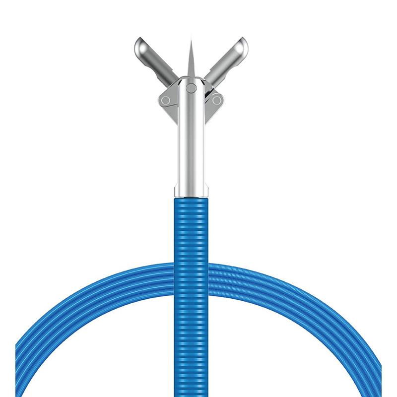 Disposable biopsy forceps coated with spike