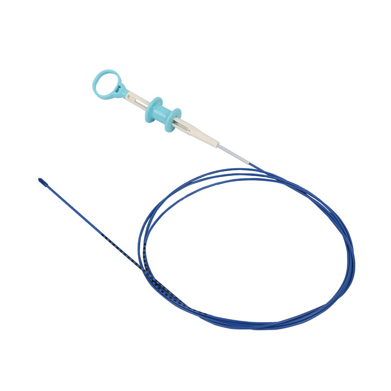 Disposable biopsy forceps with graduation