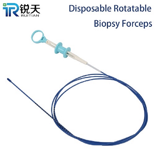 2.3mm Disposable Rotatable Biopsy Forceps for Endoscope Consumables
