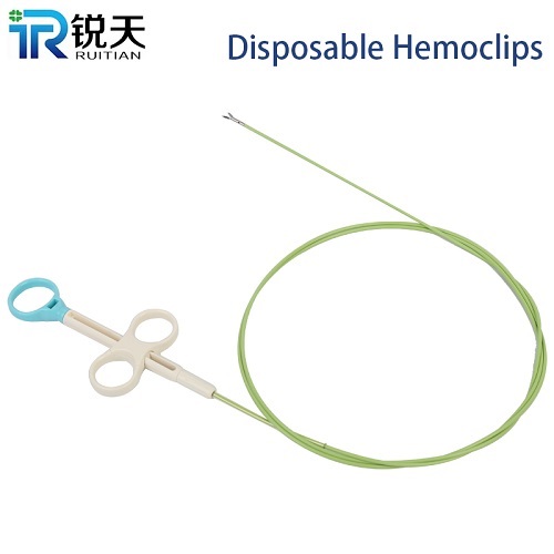 2.5mm disposable hemoclips clamp for digestive tract